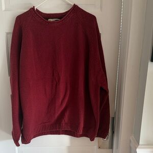 Tommy Bahama Men's Burgundy Crewneck Sweater